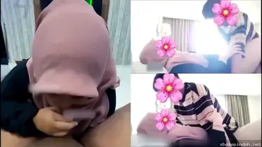 Binor Hijabers Toge Yrswty Sepong Kontol Sampai Muncrat
