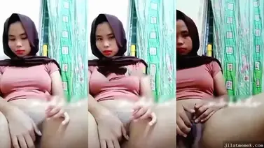 Jilbab Remaja PAP Colmek Memek Basah Buat Pacar