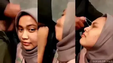 Muncrat di muka pacar nakal sange parah