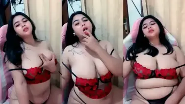 Ngewe pacar tetek gede, badannya kayak model bikin susah nahan