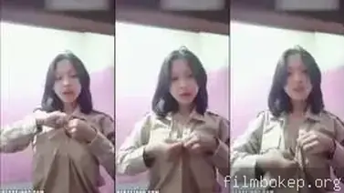 Rara Nadifa Pramuka Susu Gede Goyang Bikin Tegang